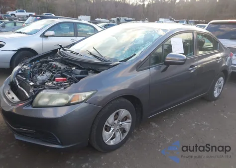 2015 Honda Civic Lx из США, поврежденный, VIN 19XFB2F51FE026528
